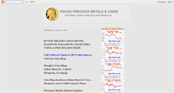 Desktop Screenshot of houghpreciousmetals.com