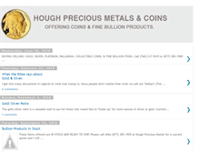 Tablet Screenshot of houghpreciousmetals.com